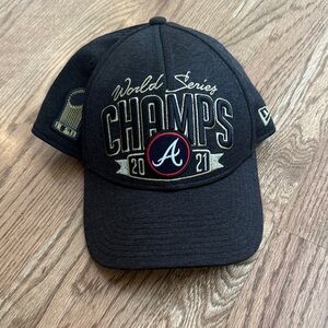 New Era Black and Gold World Series Champs Hat